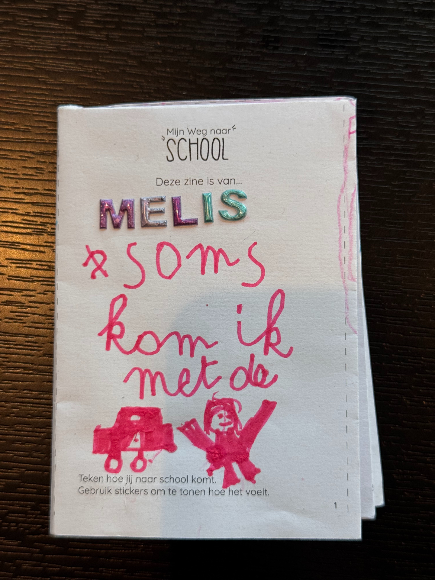 Zine cover by Melis
